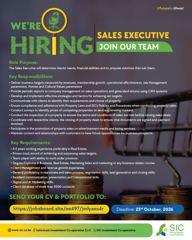 SIC Investment Co-op jobs